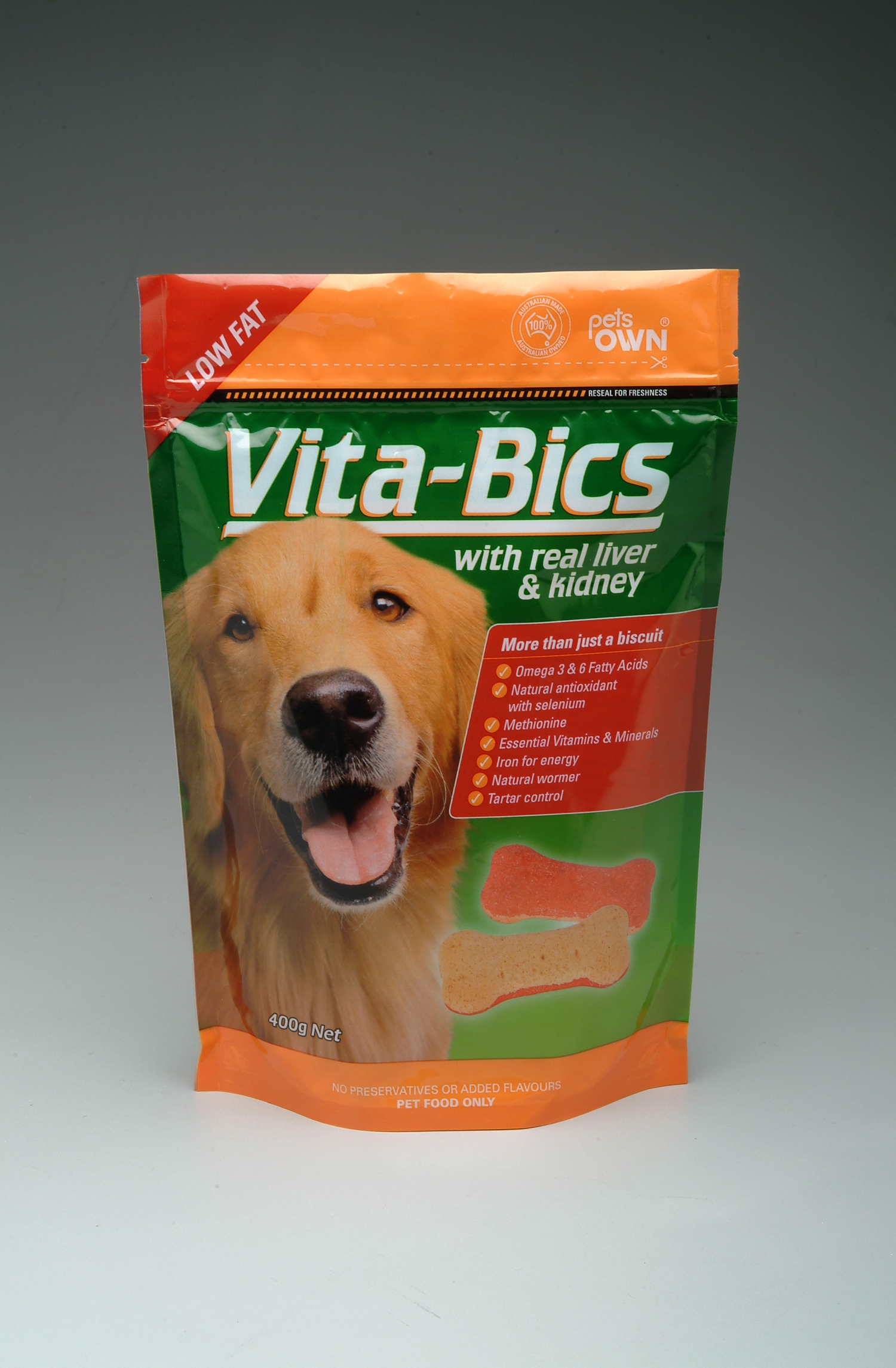 Pets Own Vitabics &#8211; Liver &#038; Kidney