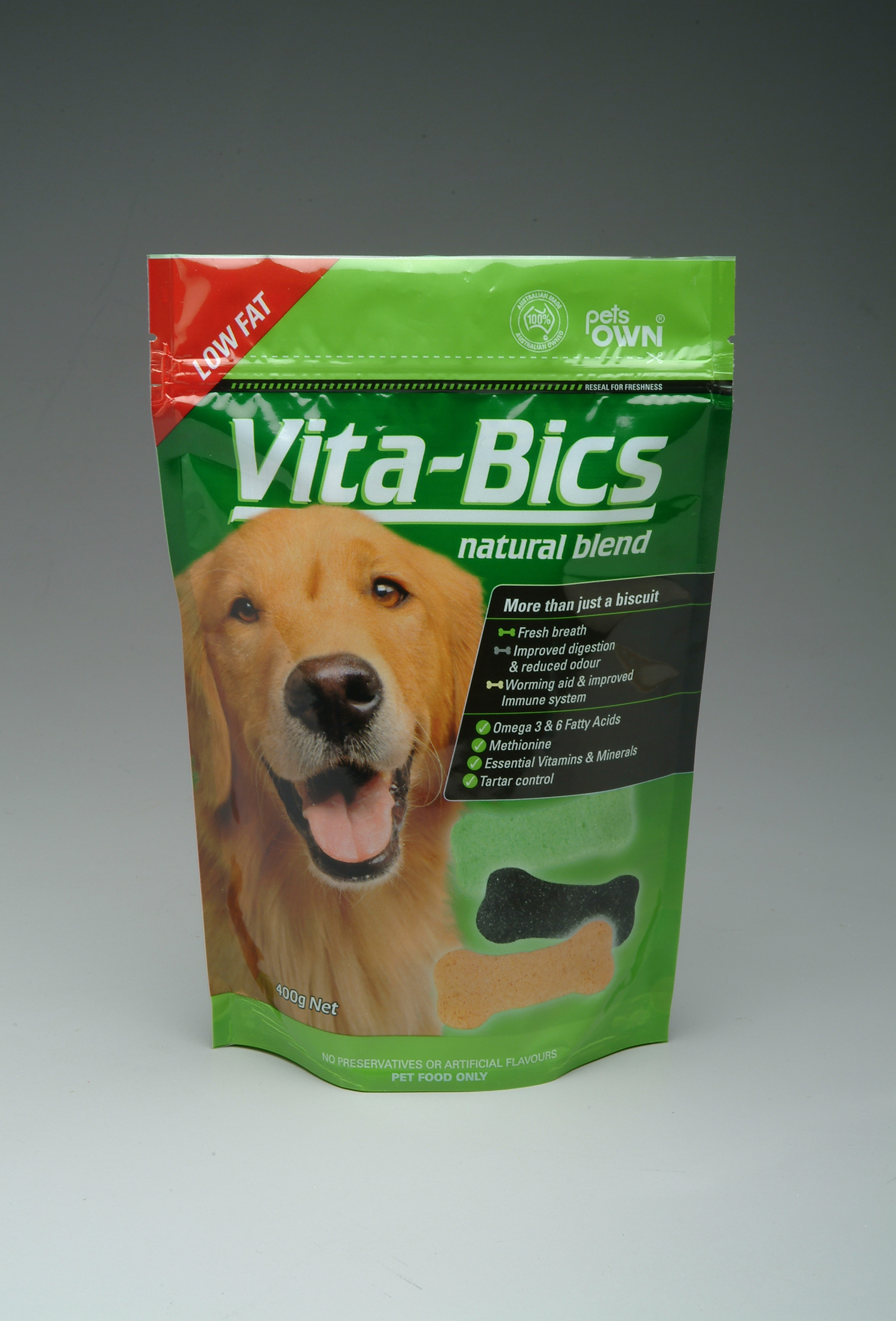 Pets Own Vitabics &#8211; Natural Blend